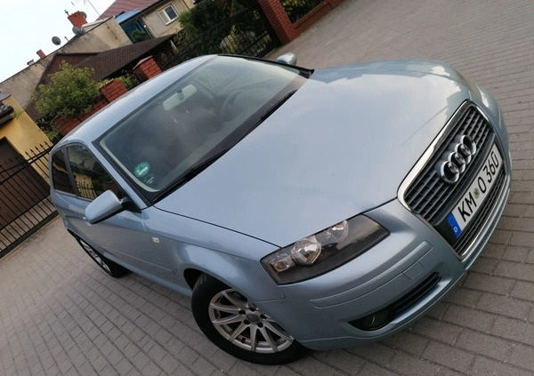 Audi A3 cena 18500 przebieg: 169398, rok produkcji 2006 z Janowiec Wielkopolski małe 529